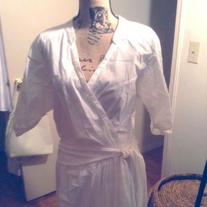 CYNTHIA STEFFE Faux-wrap Mini Dress